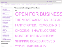Tablet Screenshot of needlepointtooltime.com